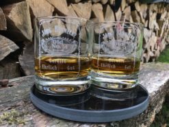 Geschenke für Whiskyliebhaber Whiskygläser mit Gravur Beispiel