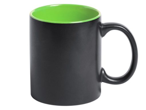 personalisierte Tasse mit Gravur Grün