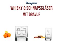 Spirituosengläser | Whiskygläser & Schnapsgläser mit Gravur