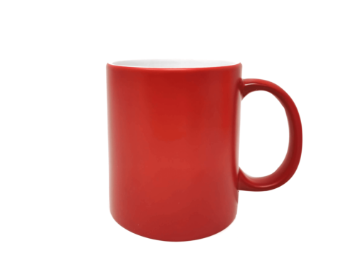 Personalisierte Tasse mit Gravur rot