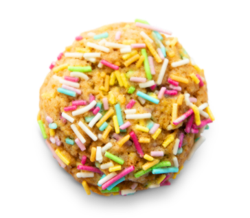 Birthdaycake Mini Cookie von Brösel