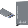 Secrid Card Protectror titanium mit Gravur Produktbild