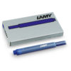 Produktbild Lamy T10 Tintenpatronen blau löschbar