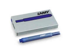 Produktbild Lamy T10 Tintenpatronen blau löschbar