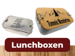 Lunchboxen mit Gravur