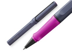 Lamy Tintenroller Pink Cliff mit Gravur auf Stift