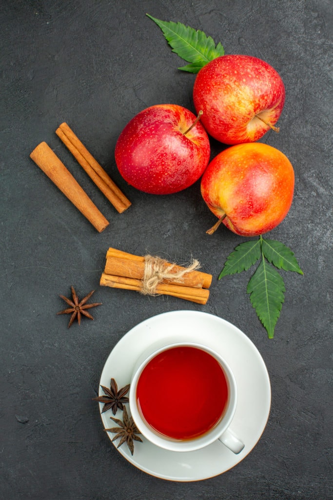 Apfel Zimt Tee und Birne Zimt Tee Weihnachtliche Teesorten bei Laserliebe kaufen